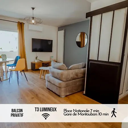 Chez Amelie T3 Lumineux Apartamento